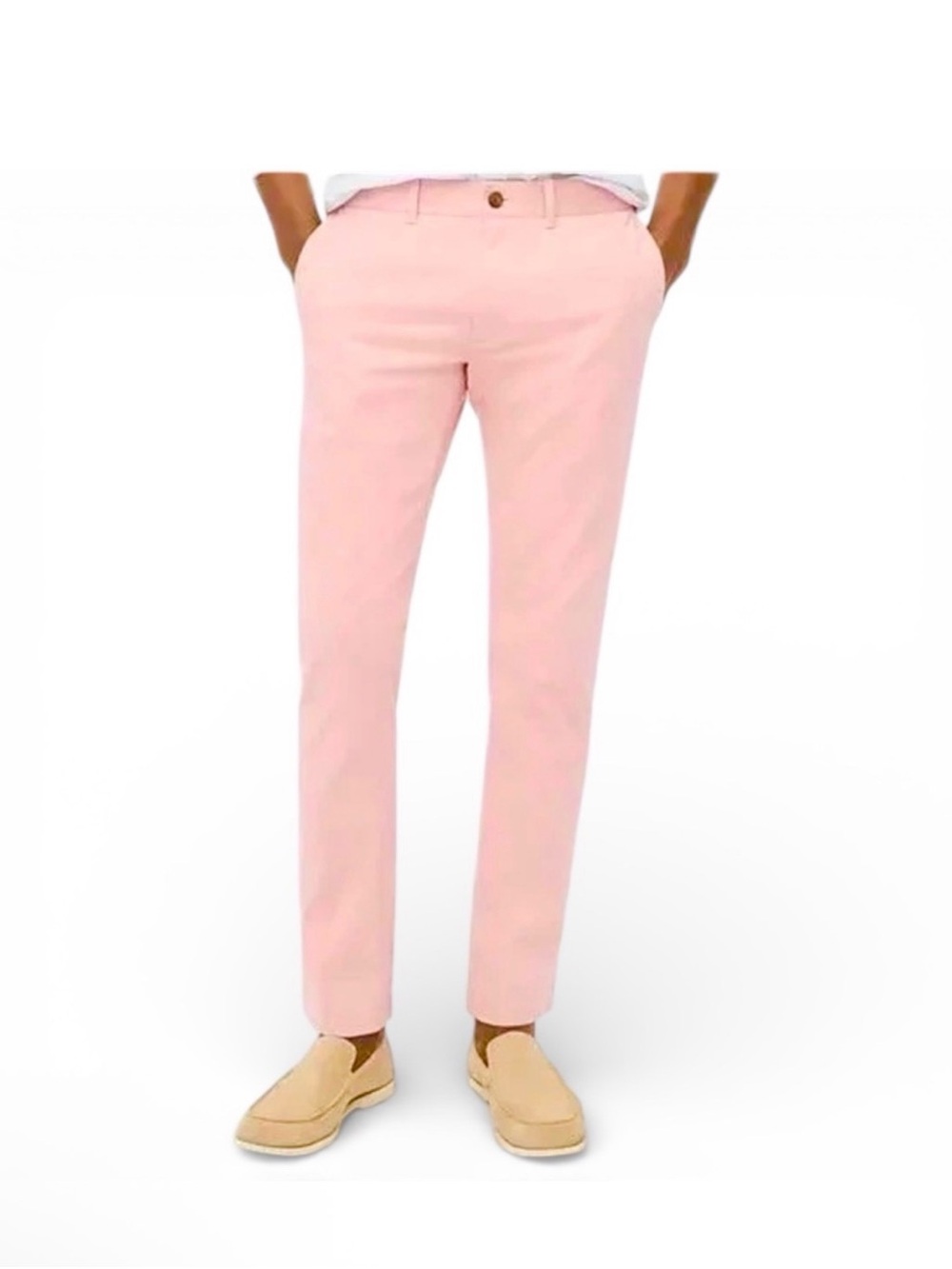 J. Crew Pink Flex Casual Pants - Picture 8 of 8